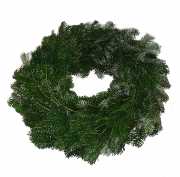 Adventskranz frisch Durchmesser 25 cm